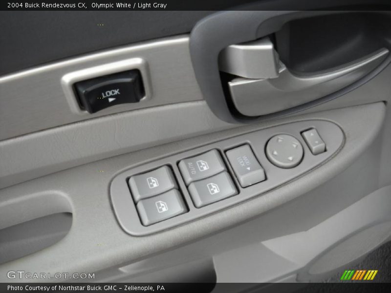 Olympic White / Light Gray 2004 Buick Rendezvous CX