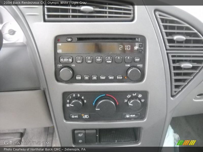 Olympic White / Light Gray 2004 Buick Rendezvous CX