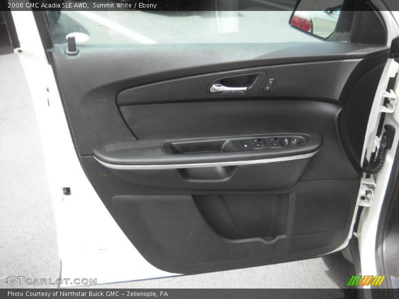 Summit White / Ebony 2008 GMC Acadia SLE AWD