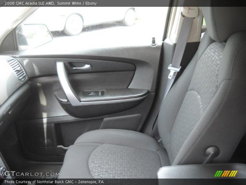 Summit White / Ebony 2008 GMC Acadia SLE AWD
