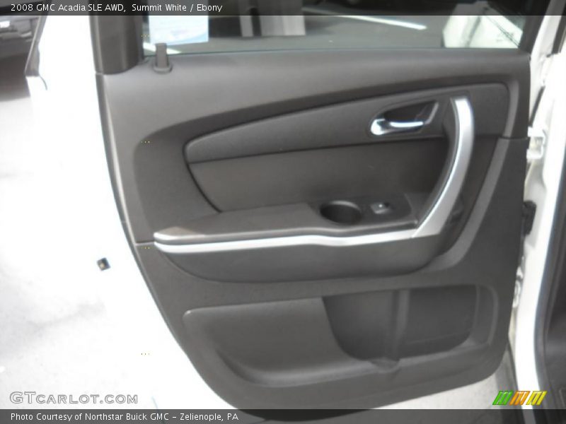 Summit White / Ebony 2008 GMC Acadia SLE AWD