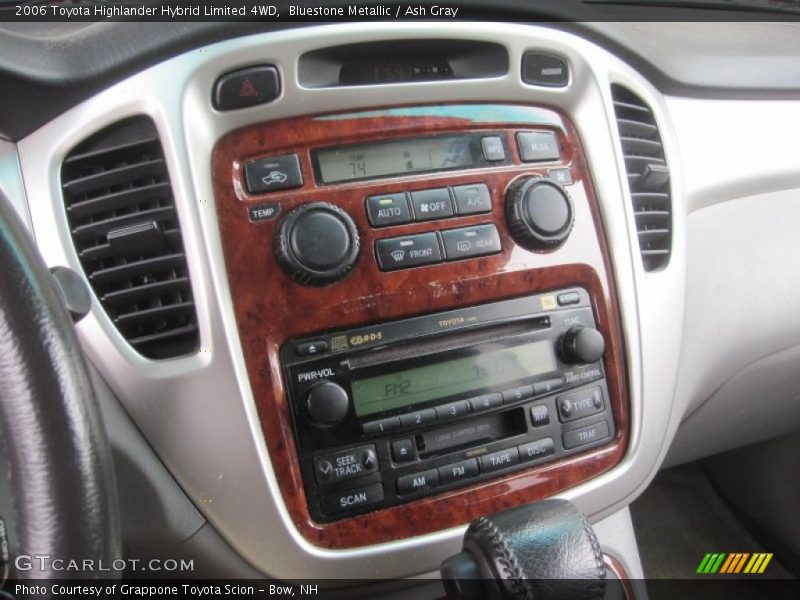 Bluestone Metallic / Ash Gray 2006 Toyota Highlander Hybrid Limited 4WD