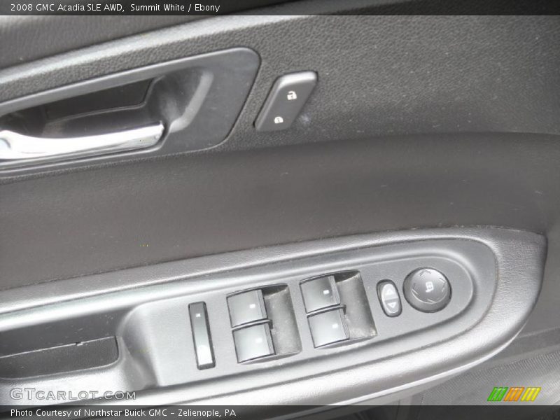 Summit White / Ebony 2008 GMC Acadia SLE AWD