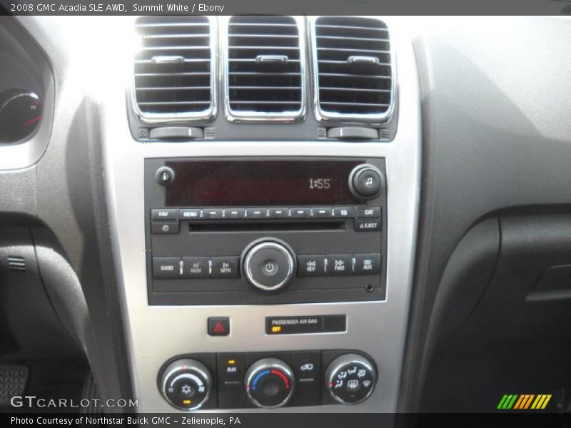 Summit White / Ebony 2008 GMC Acadia SLE AWD