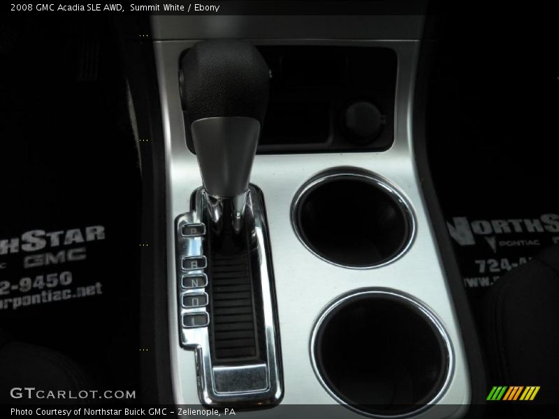 Summit White / Ebony 2008 GMC Acadia SLE AWD