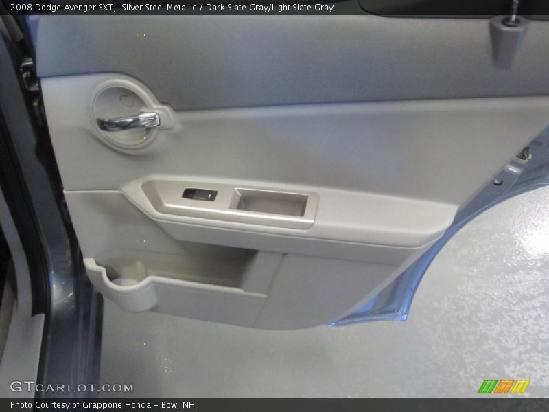 Silver Steel Metallic / Dark Slate Gray/Light Slate Gray 2008 Dodge Avenger SXT