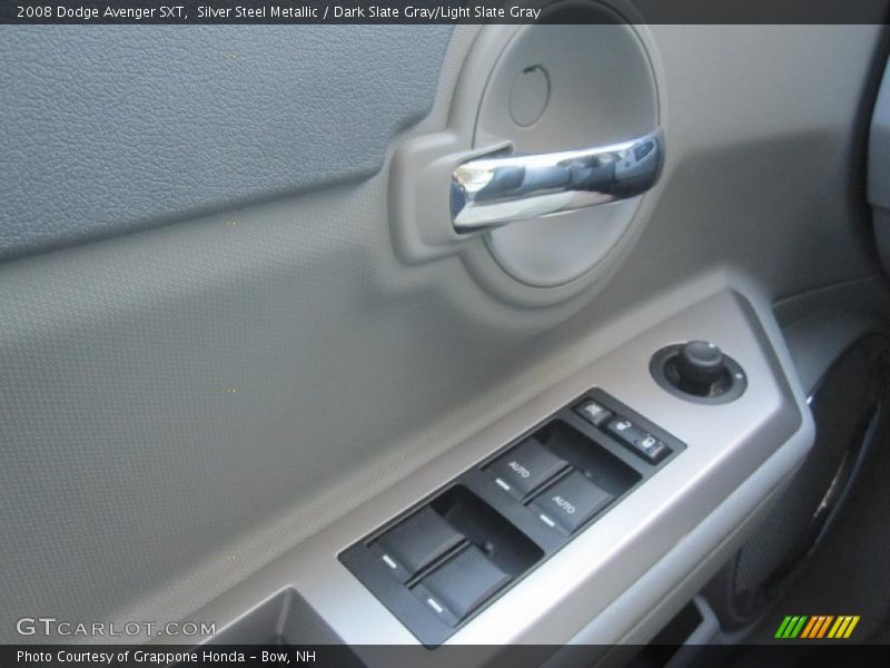 Silver Steel Metallic / Dark Slate Gray/Light Slate Gray 2008 Dodge Avenger SXT
