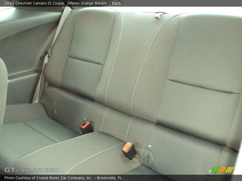 Inferno Orange Metallic / Black 2010 Chevrolet Camaro SS Coupe