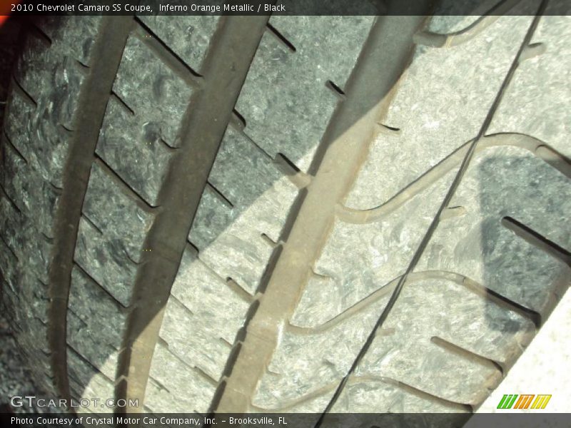 Inferno Orange Metallic / Black 2010 Chevrolet Camaro SS Coupe