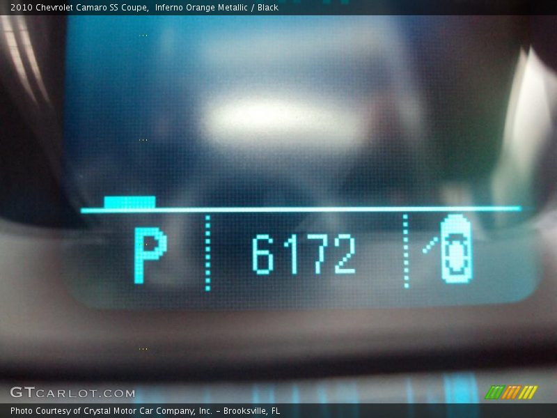 Inferno Orange Metallic / Black 2010 Chevrolet Camaro SS Coupe