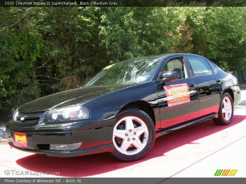 Black / Medium Gray 2005 Chevrolet Impala SS Supercharged