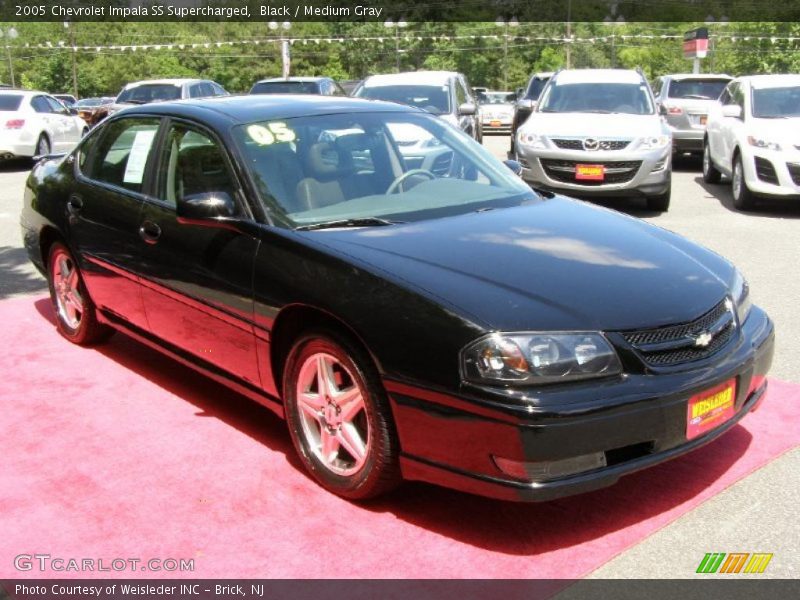 Black / Medium Gray 2005 Chevrolet Impala SS Supercharged