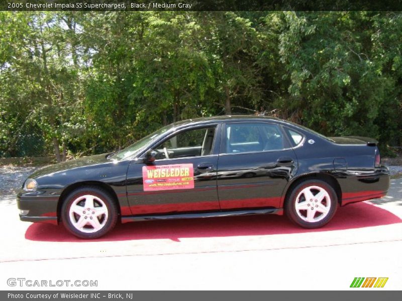 Black / Medium Gray 2005 Chevrolet Impala SS Supercharged