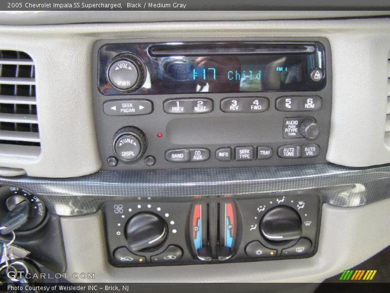 Black / Medium Gray 2005 Chevrolet Impala SS Supercharged