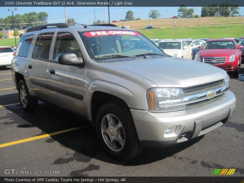Silverstone Metallic / Light Gray 2005 Chevrolet TrailBlazer EXT LS 4x4