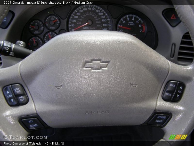 Black / Medium Gray 2005 Chevrolet Impala SS Supercharged