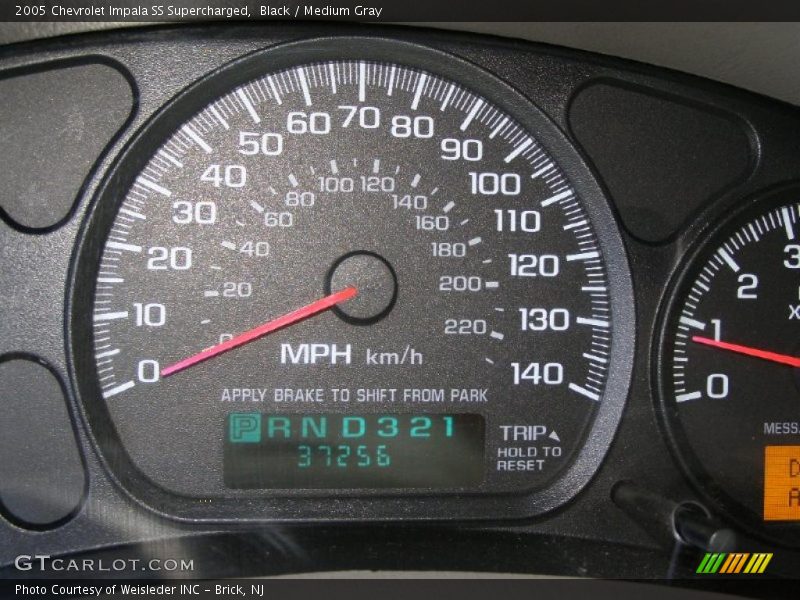 Black / Medium Gray 2005 Chevrolet Impala SS Supercharged