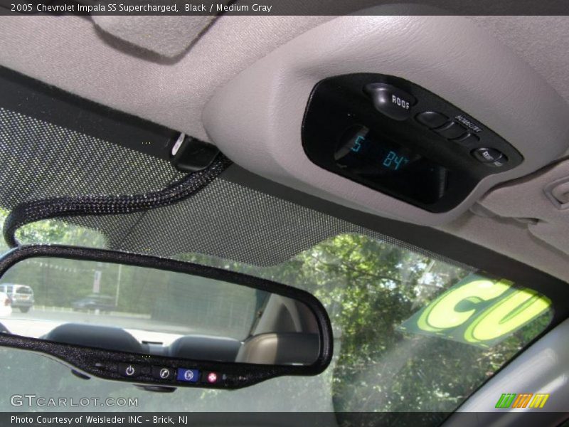 Black / Medium Gray 2005 Chevrolet Impala SS Supercharged