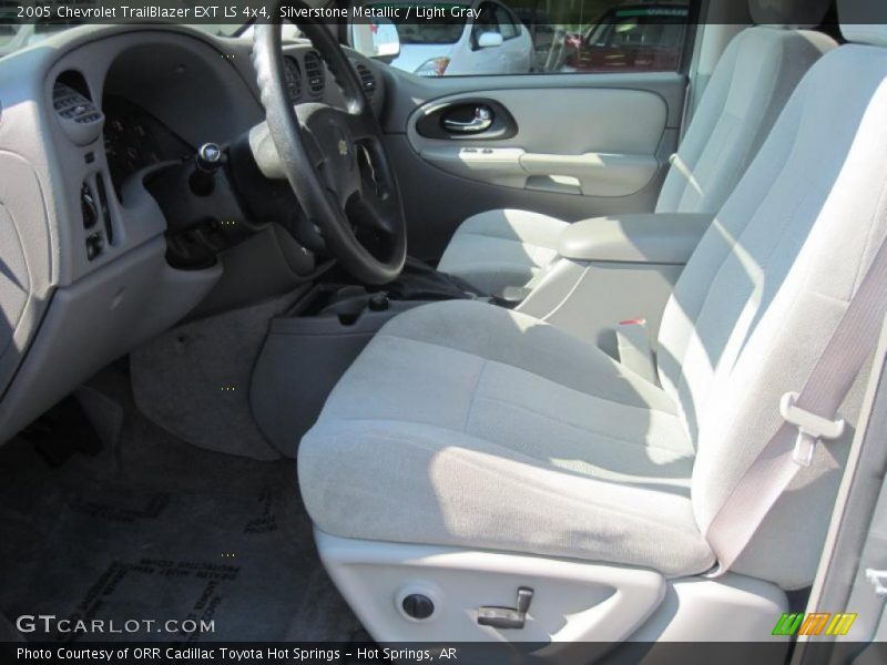 Silverstone Metallic / Light Gray 2005 Chevrolet TrailBlazer EXT LS 4x4