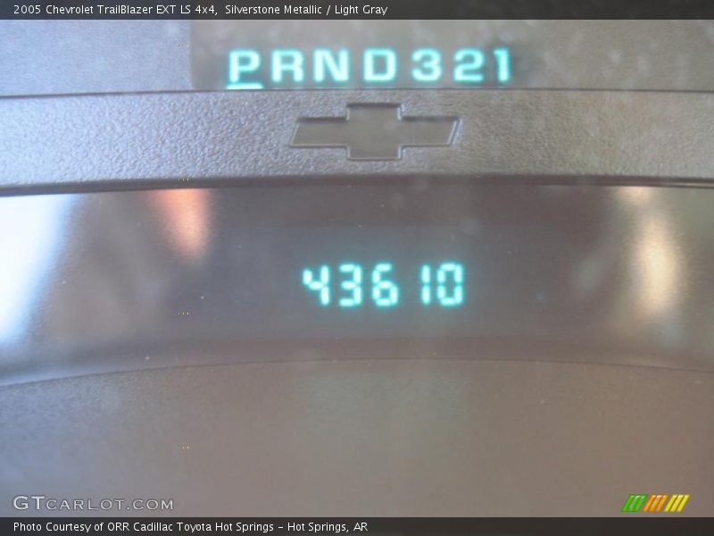 Silverstone Metallic / Light Gray 2005 Chevrolet TrailBlazer EXT LS 4x4