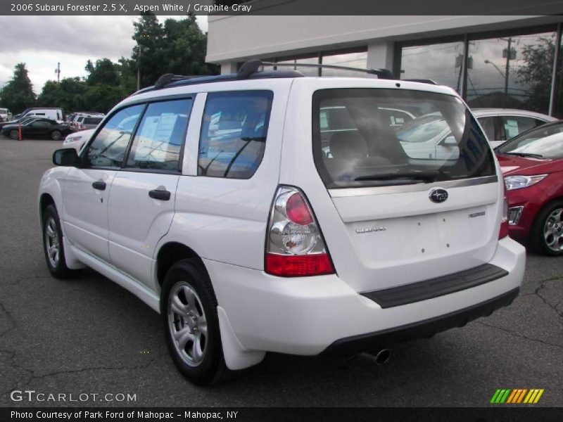 Aspen White / Graphite Gray 2006 Subaru Forester 2.5 X