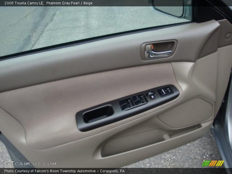 Phantom Gray Pearl / Beige 2006 Toyota Camry LE
