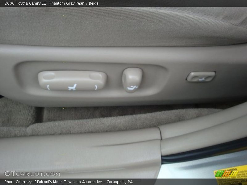 Phantom Gray Pearl / Beige 2006 Toyota Camry LE