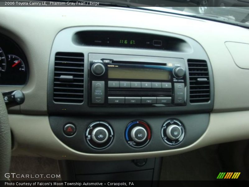 Phantom Gray Pearl / Beige 2006 Toyota Camry LE