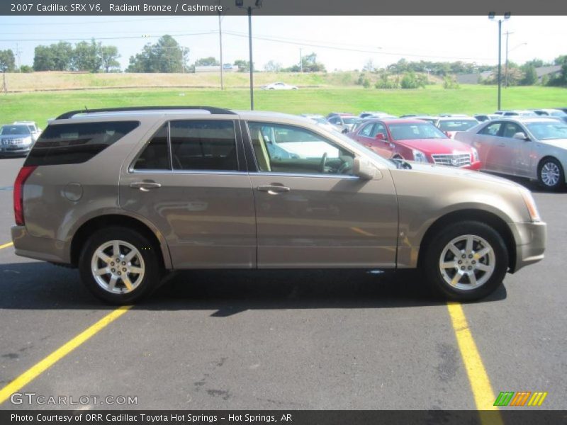 Radiant Bronze / Cashmere 2007 Cadillac SRX V6