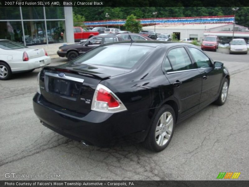 Black / Charcoal Black 2007 Ford Fusion SEL V6 AWD
