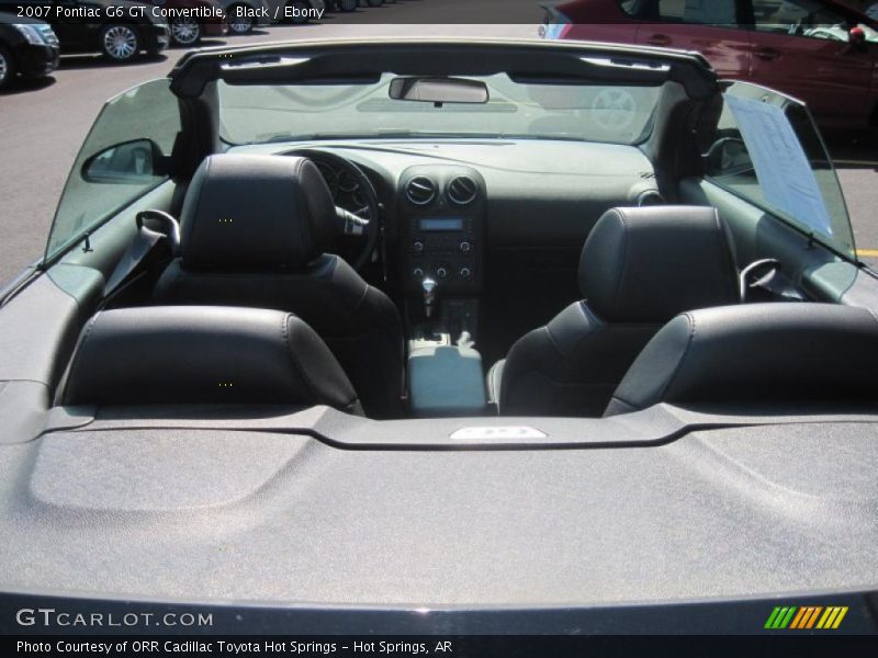 Black / Ebony 2007 Pontiac G6 GT Convertible