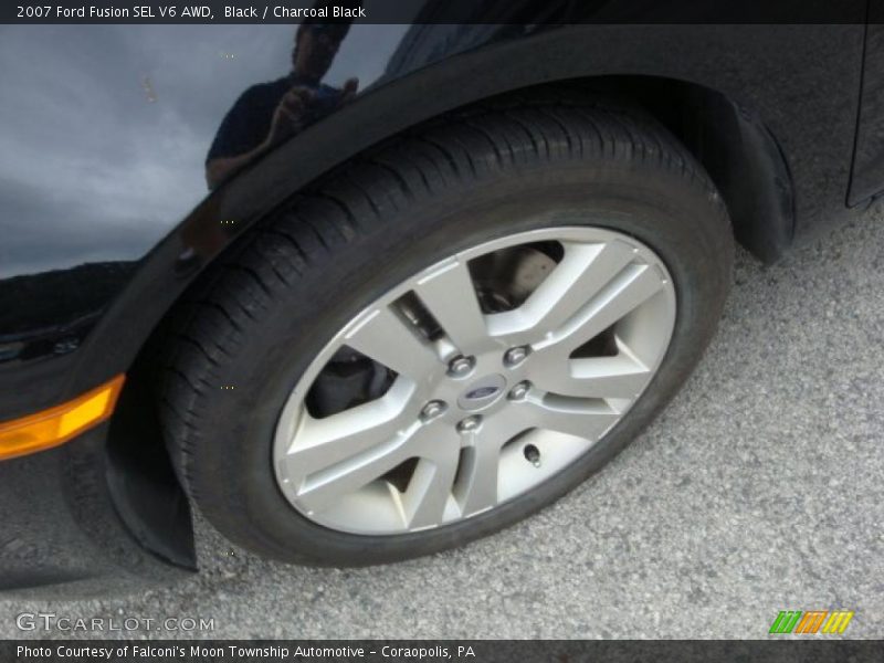 Black / Charcoal Black 2007 Ford Fusion SEL V6 AWD