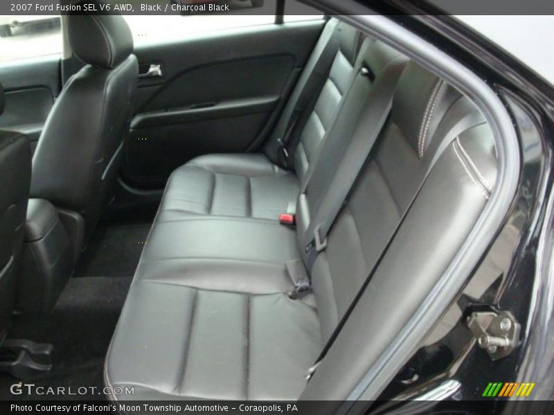 Black / Charcoal Black 2007 Ford Fusion SEL V6 AWD
