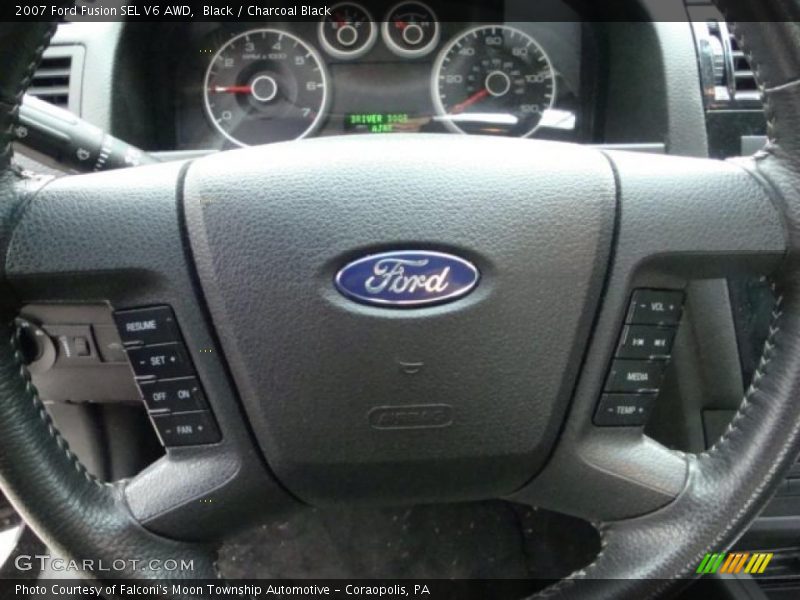 Black / Charcoal Black 2007 Ford Fusion SEL V6 AWD