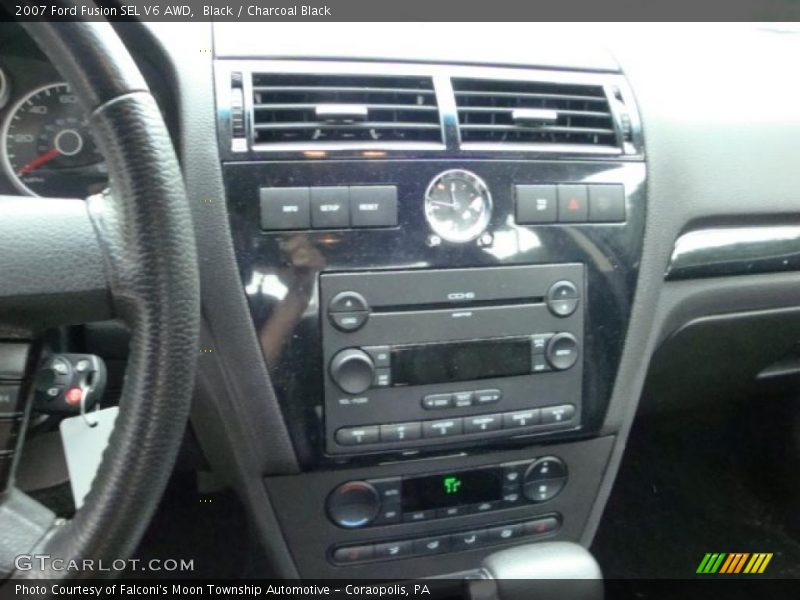 Black / Charcoal Black 2007 Ford Fusion SEL V6 AWD