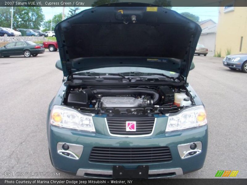 Cypress Green / Gray 2007 Saturn VUE V6