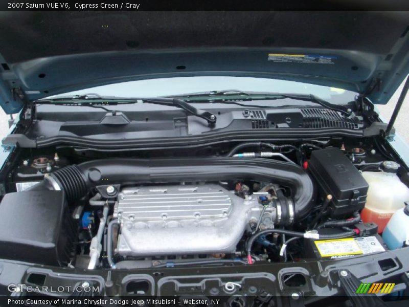 Cypress Green / Gray 2007 Saturn VUE V6