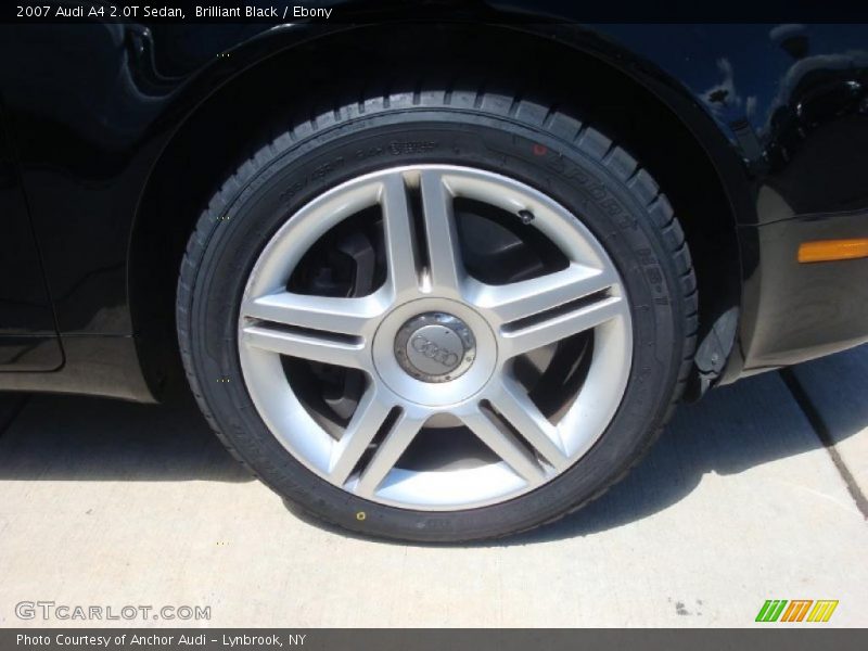 Brilliant Black / Ebony 2007 Audi A4 2.0T Sedan