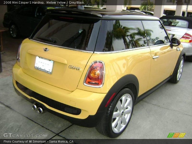 Mellow Yellow / Grey/Black 2008 Mini Cooper S Hardtop