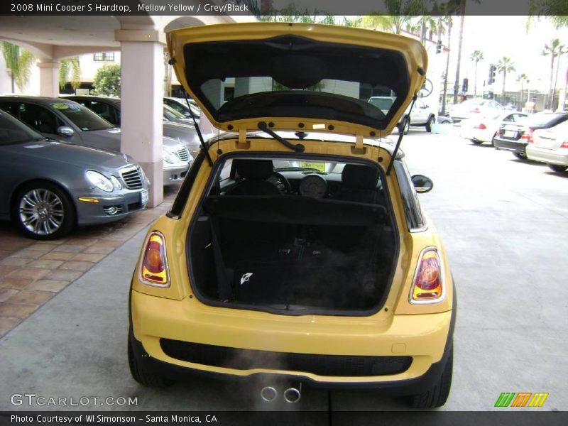 Mellow Yellow / Grey/Black 2008 Mini Cooper S Hardtop