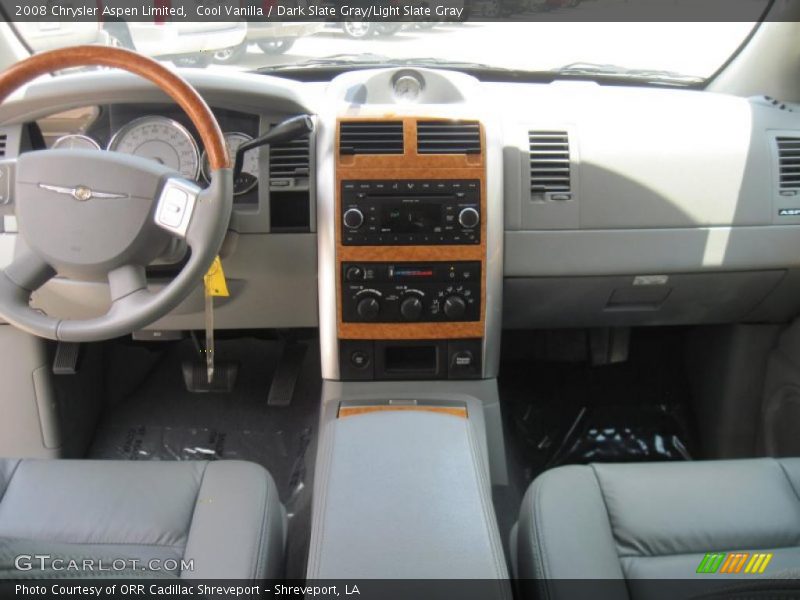 Cool Vanilla / Dark Slate Gray/Light Slate Gray 2008 Chrysler Aspen Limited