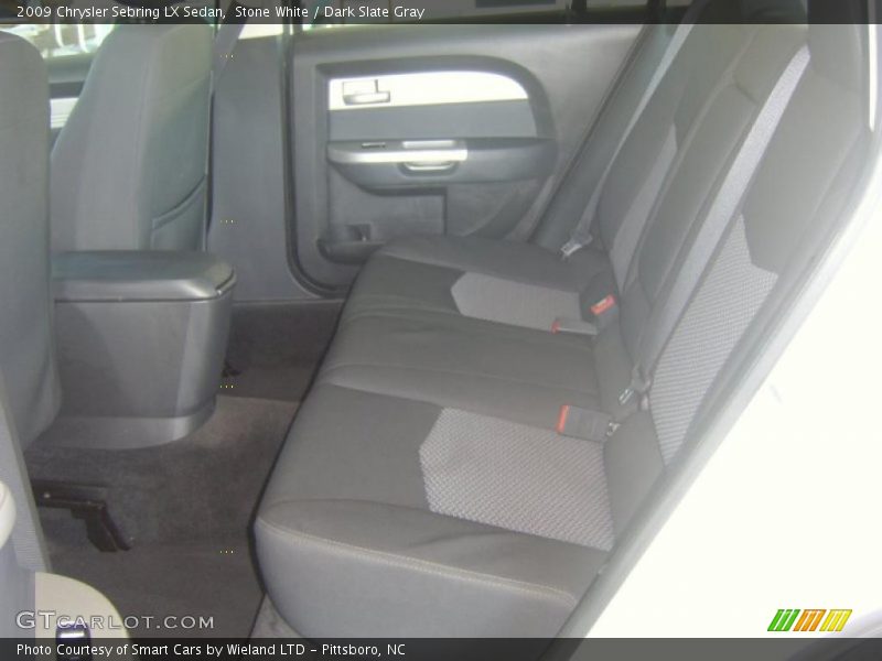 Stone White / Dark Slate Gray 2009 Chrysler Sebring LX Sedan
