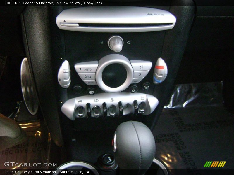 Mellow Yellow / Grey/Black 2008 Mini Cooper S Hardtop