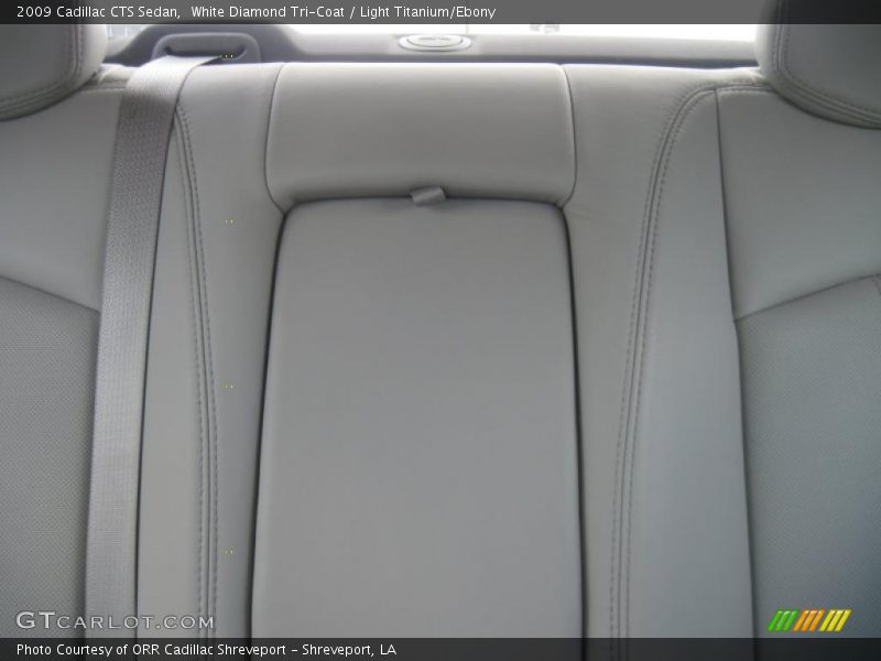 White Diamond Tri-Coat / Light Titanium/Ebony 2009 Cadillac CTS Sedan