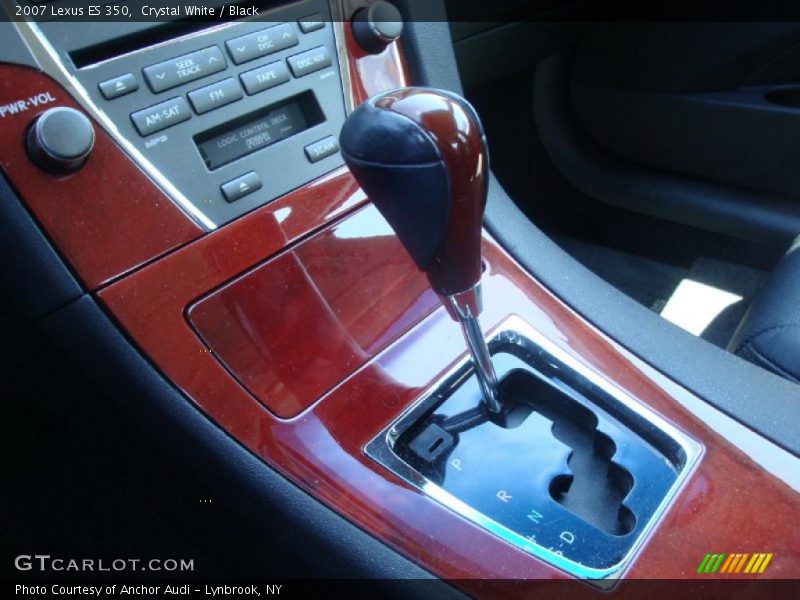 Crystal White / Black 2007 Lexus ES 350