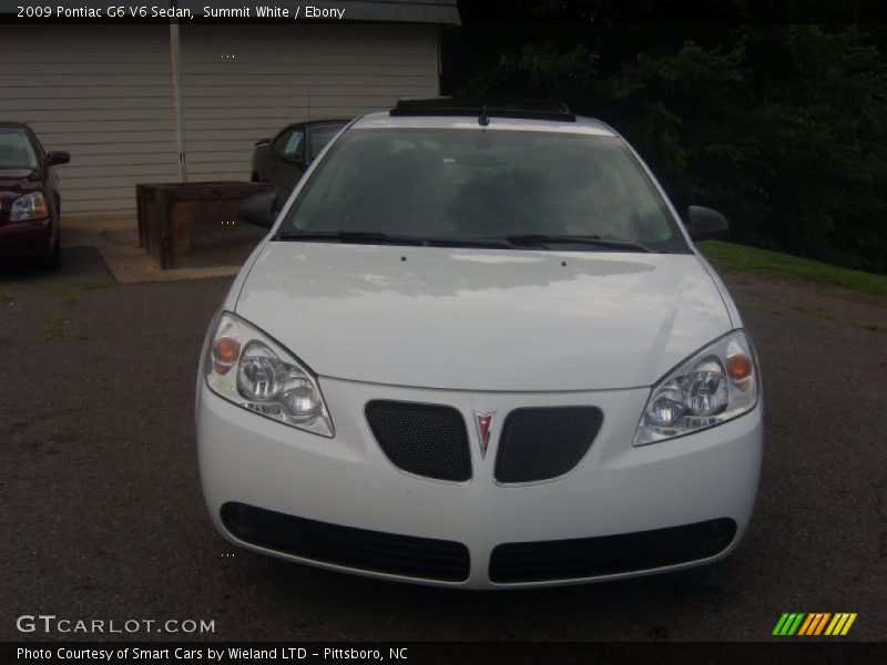 Summit White / Ebony 2009 Pontiac G6 V6 Sedan