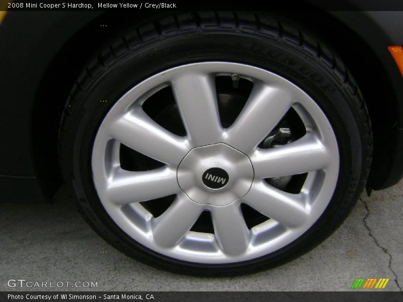 Mellow Yellow / Grey/Black 2008 Mini Cooper S Hardtop