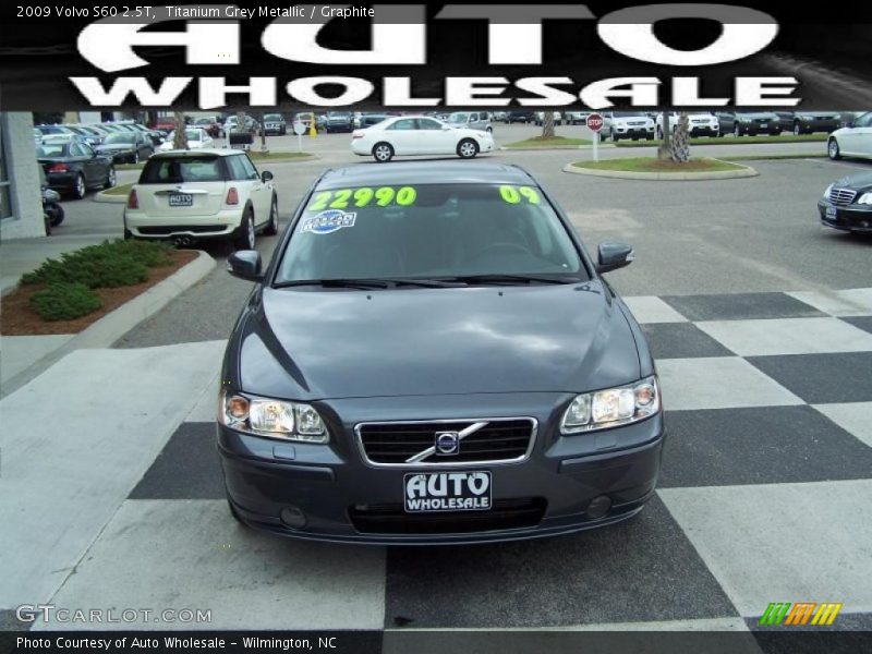 Titanium Grey Metallic / Graphite 2009 Volvo S60 2.5T