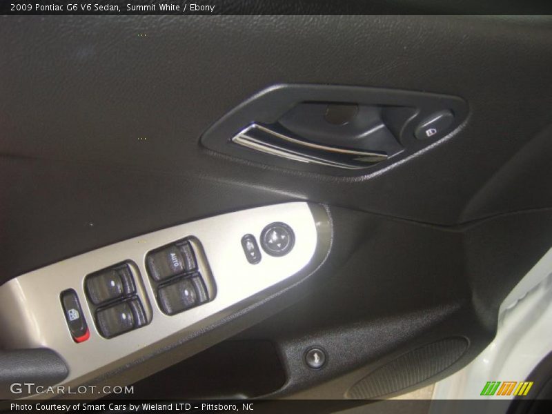 Summit White / Ebony 2009 Pontiac G6 V6 Sedan