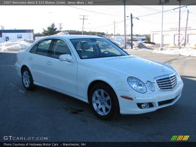 Arctic White / Ash 2007 Mercedes-Benz E 320 Bluetec Sedan